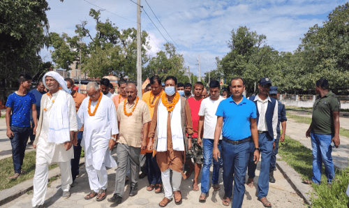 नेपाली काँग्रेसलाई जिताउने मेरो उम्मेदवारीः नीधि