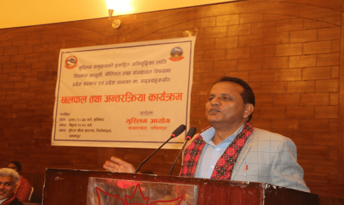 शिक्षा विना मुस्लिम समुदायको समग्र विकास सम्भव छैनः मुख्यमन्त्री राउत