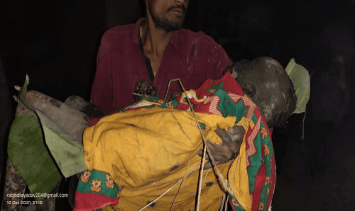 सर्लाहीः घरमा आगो लाग्दा जलेकी दुई बालिकाको बाटोमै मृत्यू