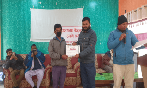 विपद र यसबाट बच्न बालबालिकालाई शिक्षा आवश्यकः मेयर बरबरिया