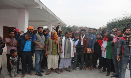 धनुषाको कमला नगरपालिकामा तिन दर्जनबढी युवाहरु जनमत पार्टीमा