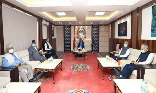 सिट बाँडफाँडको लागि बसेको सत्ता गठबन्धनको बैठक निष्कर्षविहिन