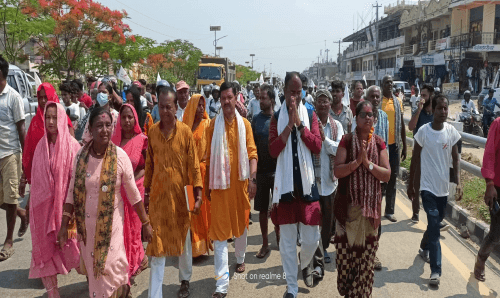 मौन औवधिको पूर्व सन्ध्यामा एकीकृत समाजवादी क्षिरेश्वरनाथ नगरपालिकामा विशाल रैली
