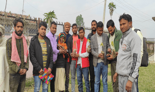 कामतको नेतृत्वमा कमला त्रिनेत्र सँजाल गठन, वृक्षारोपण गरी सुरुवात