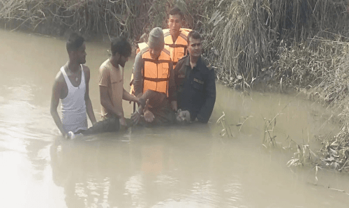 मोटरसाईकल दुर्घटना हुँदा दुई युवकको मृत्यू