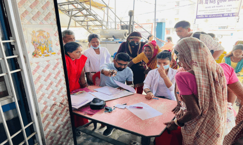 लहानको कामना नर्सिङग होममा निःशुल्क स्वास्थ्य शिविर, २५० बढीले लिए फ्रि सेवा