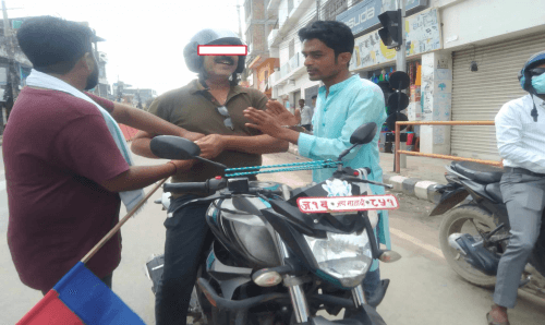 जनकपुरमा सरकारी गाडीको दुरुपयोग रोक्न सडकमा यूवा संघ, ११ गाडी नियन्त्रणमा
