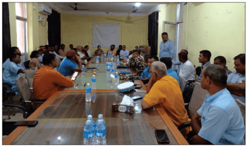राष्ट्रपति जनकपुर आउने भएपछि जलाशयको सफाई भ्रमणबारे छलफल