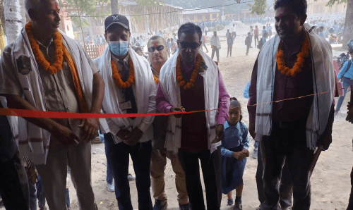नमुना सरकारी स्कूल मावि गिद्धा बेलापट्टीमा होस्टेल र क्यान्टिन , गरिबले डेरा बस्नु नपर्ने