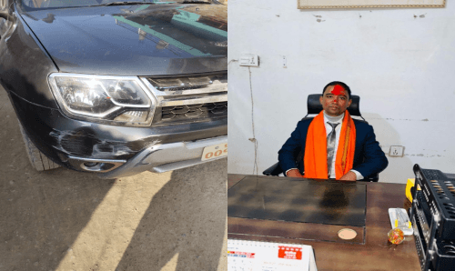 जनकनन्दिनी गाउँपालिकाका नयाँ अधिकृत झाले ठोके सरकारी गाडी !