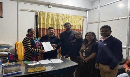बर्दिवास नगरपालिका र ग्रिनसिफ्ट परिचयोजनाबीच कार्यक्रम सन्चालन गर्ने सहमतीपत्रमा हस्ताक्षर