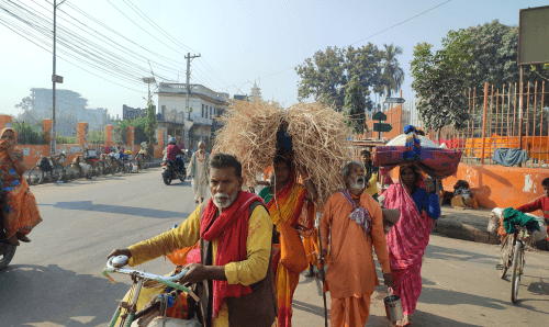 परिक्रमाको धार्मिक लस्कर आज जनकपुर आउँदै, भोली अन्तरगृह परिक्रमा गरी सम्पन्न हुने