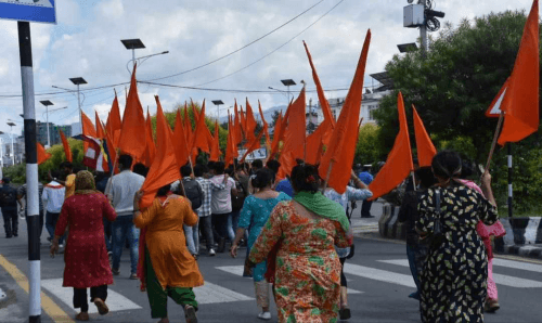राम नवमीमा भोली भव्य मोटरसाईकल रैली निकालिने