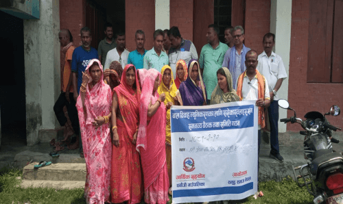 बालविवाह न्यूनिकरणको लागि धनौजी गाउँपालिकामा समिति गठन