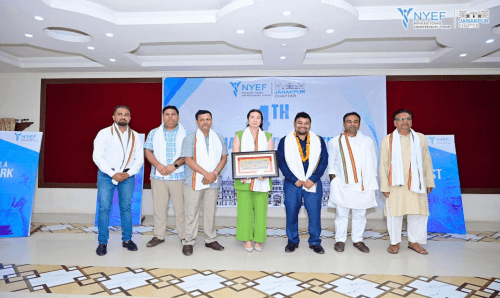 नेपाल युवा उद्यमी मँचको जनकपुर च्याप्टर अध्यक्षमा डा. सोनु साह