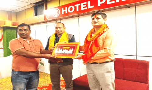 Hotel Perfect Plaza द्धारा जनकपुरधाम विमानस्थलका प्रमुख पन्तलाई विदाई, नयाँ प्रमुख थापालाई स्वागत