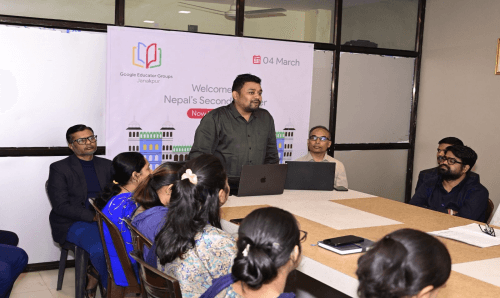 मोनास्टिकका डाइरेक्टर सोनुको नेतृतवमा गुगल एजुकेटर ग्रुप (GEG) जनकपुरको शुभारम्भ