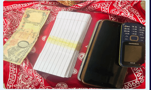 भारतीय पैसा मिलाइदिनु भन्दै पैसाको साटो कागजको बिटो दिई ठगी गर्ने दुई जना पक्राउ