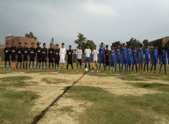 सिरहाको घुर्मी बजारमा जिल्ला स्तरीय फुटबल प्रतियोगिता सुरु