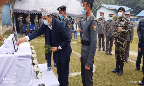 सशस्त्र प्रहरी धनुषाले भव्यताका साथ मनायो २१ औं स्थापना दिवस