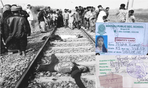 रेल्वे लिकमै टाउको र खुट्टा काटिएको अवस्था दुई किशोरीको लास क्षतविक्षत !