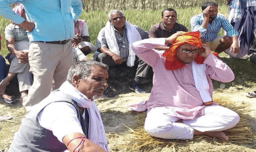 नेता अरगरियाद्धारा धर्मशालाको शिलान्यास