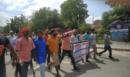 जनकपुरमा हँसपुरकी उपमेयरको विरुद्धमा प्रदर्शन, ३ जनाविरुद्ध जाहेरी
