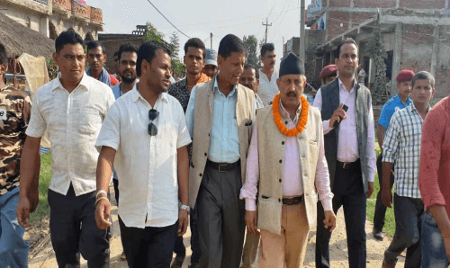 शहिद सूर्यनाथ रानको सपना पूरा गर्न शहिदनगर समृद्ध बनाउनुपर्छ : मन्त्री पोखरेल