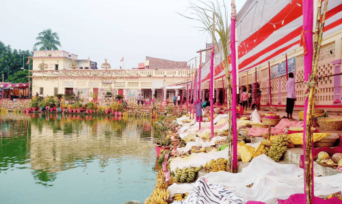 जल र सूर्य आराधनाको पर्व छठ आज : दुलही झैँ सिंगारियो गंगासागर
