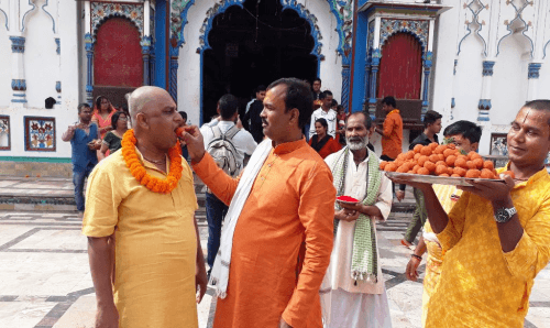 अयोध्यामा राम मन्दिर बन्ने भएपछि जनकपुरमा लड्डु बाँडियो, आज दिपावली !
