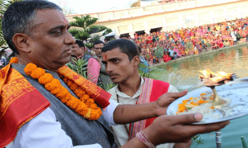 जनकपुरमा आज सीताकी 'मटकोर'
