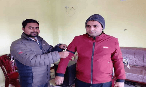 जनकपुरका मेयरलाई पत्रकारको कालोपट्टि