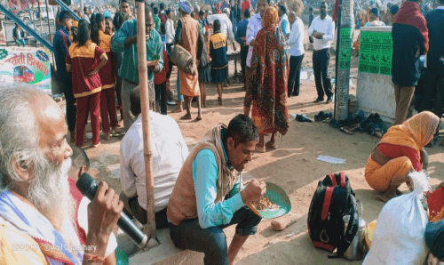 महेन्द्रनगर समाजद्वारा परिक्रमा यात्रीलाई भव्य स्वागत