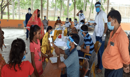 जनकपुरः वडाध्यक्ष साहद्धारा स्वास्थ्य शिविर अभियान