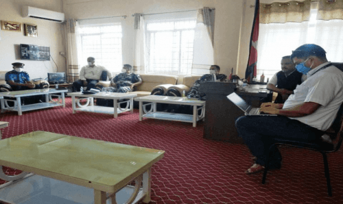 आईसोलेशनमा संक्रमितको खानामा सुधार गर्न सिडिओ कणेलको निर्देशन