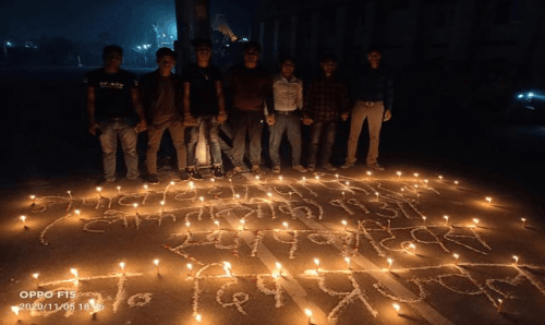 स्थापना दिवसमा विद्यार्थी फोरमको दीप प्रज्वलन