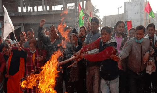 जनकपुरमा आज ओलीको पुतला जलाइने, प्रहरीलाई समेत प्रतिकार गर्ने चेतावनी
