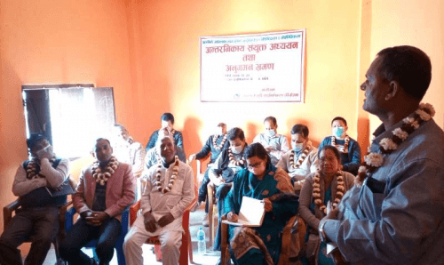 माछापालन व्यावसायले युवाहरु विदेश पलायन न्यून हुन्छ : प्रमुख तिवारी