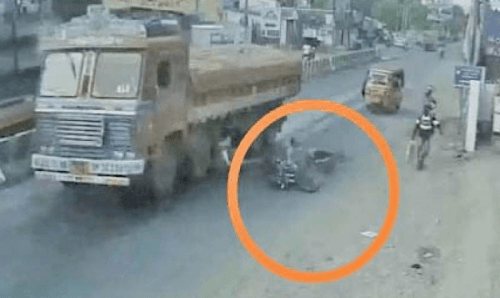 ट्याङ्करले मोटरसाइकललाई ठक्कर दिँदा एकको मृत्यु