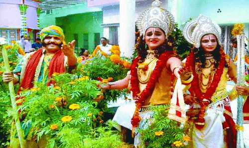 जनकपुर विवाहपँचमीः आज फूलबारी लीला, भोली धनुषयज्ञ
